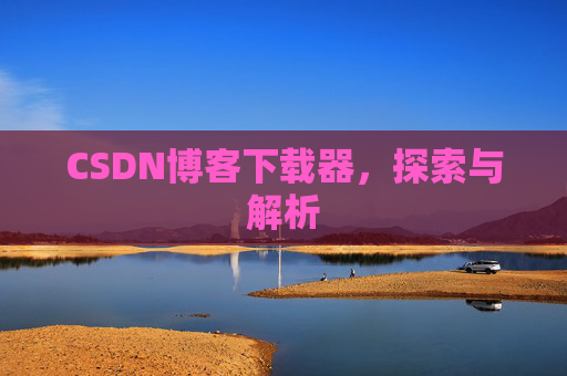 CSDN博客下载器，探索与解析